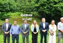 Polo turístico: Acevedo destacó la revalorización de la Quebrada de Lules