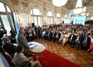 Jaldo puso en funciones a la nueva conducción de la Caja Popular de Ahorros