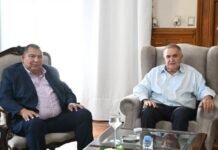 Jaldo y el legislador Argañaraz hablaron de obras para la zona este provincial