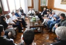 Jaldo coordinó acciones con el Gabinete para asistir a zonas afectadas