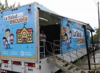 Cronograma del programa La Salud va a las Escuelas