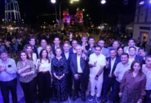 Jaldo encabezó los actos por el 50° aniversario de la Municipalidad de Burruyacú