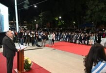 Jaldo inauguró el Centro de Educación Tecnológica y de Idiomas en Bella Vista