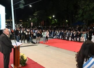 Jaldo inauguró el Centro de Educación Tecnológica y de Idiomas en Bella Vista