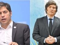 Mientras Milei se derrumba en las encuestas, Kicillof empieza a crecer y ya encabeza la intención de voto