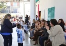 Jardines de infantes celebraron su día en la ENI “Tiburcio Padilla”
