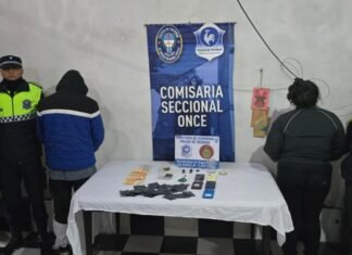 La Policía realizó allanamientos por una causa de amenazas y descubrió drogas