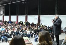 Jaldo dejó inauguradas las obras de remodelación del Club Social y Deportivo Alderetes