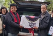 Acompañaron la restitución de restos humanos ancestrales a los Quilmes