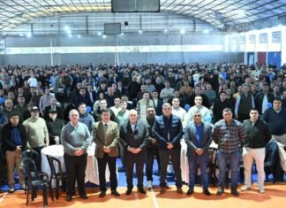 Jaldo participó de un encuentro con la Policía por el Día del Padre