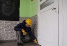 Avanzan los trabajos en la ENI Patricias Argentinas previa a la vuelta a las aulas