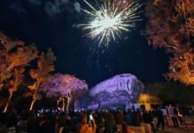 Con una multitud emocionada, se estrenó el nuevo espectáculo de mapping «Lourdes, un mensaje de amor»