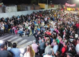 Jaldo inauguró la ampliación del Cementerio Municipal de Aguilares