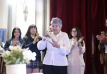 Alumnos participaron de un conversatorio con la historiadora Lucía Mercado