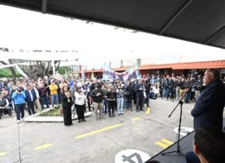 Jaldo resaltó el fortalecimiento de Vialidad Provincial y la importancia de los caminos en el desarrollo de la provincia.