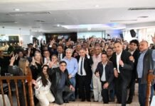 Jaldo convocó a más de 250 docentes de ATEP y AMET y subrayó la importancia de la educación pública.