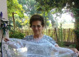 El Ente Cultural suma una randa de Ana María Toledo al patrimonio de la Casa Museo Folklórico Provincial.